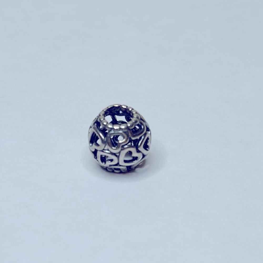 Pandora Sterling Silver sphere.